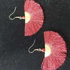 3 for $25- Vintage Persian Artisan Half Moon Earrings
